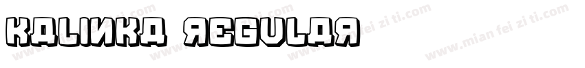 Kalinka Regular字体转换